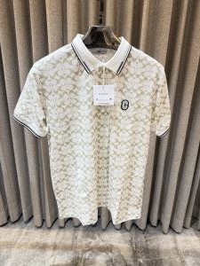 Coac h white Imported Polo Tshirt With Box