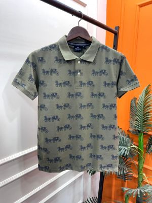 COAC_H PRINTED POLO NECK CC 132