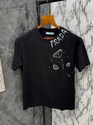 Prada.Milano.100%.Imported.Very.Premium.Round.Neck.Tshirt.CS346