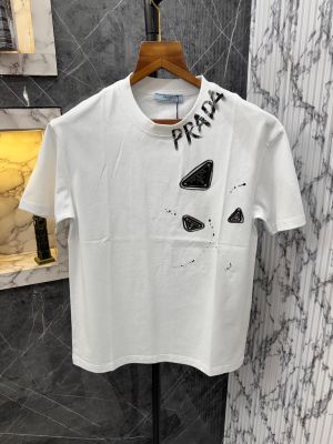 Prada.Milano.100%.Imported.Very.Premium.Round.Neck.Tshirt.CS346