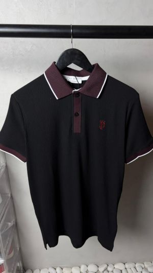 Ted Bake_r Premium Ribbed Polo T-Shirt 1436