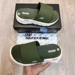 Skecher.s Go Walk Flex Premium Green Flip Flop