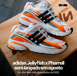 Pharrell Williams x adidasss Jellyfish Black orange fix  351