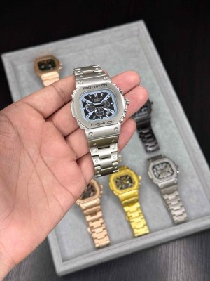 PREORDER G SHOCK STEEL ANALOG