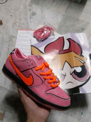 Nikee SB Dunk Blossam Pink PowerPuff 584