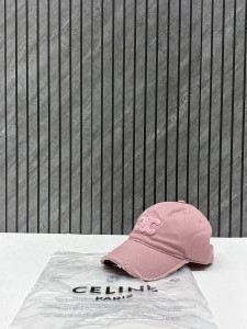 Celine Triomphe All Pink Denim Premium Unisex Cap With Brand Polly Bag