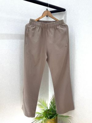 Tommy_Hilfiger Linen Grey Super Premium Trouser F3686-GY