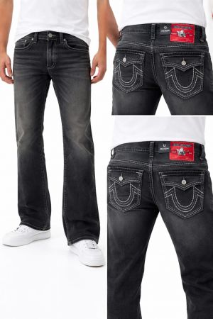 True Religio n Boot cut Premium Imported Stretchable lycra fabric Denim with back flap pocket Design Denim 3883