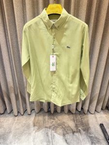 Lacost e Green Pure Linen Shirts