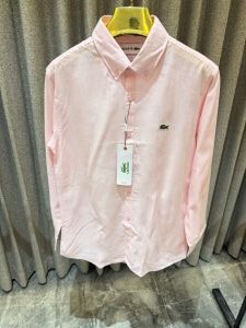 Lacost e Babypink Pure Linen Shirts