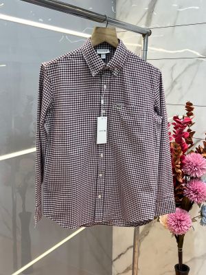 Lacost e Coffee Premium Shirt 100% Oxford Cotton Fabric With custom Branded Button Tagging And Brand Poly Bag 3837