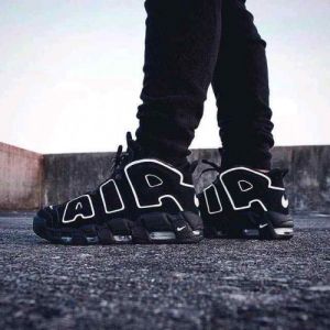 Air More UpTempo Black White 113