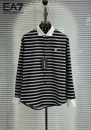 Emporio Arman i Premium Cotton Fabric Shirt With Brand Box And Carry Bag 3870