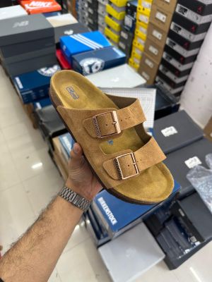 Birkenstock Arizona Tan suede 1905
