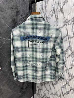 Chrome Hearts 100% Imported.Fabric.Very.Premium.Full.Sleeves.Shirt.CS350