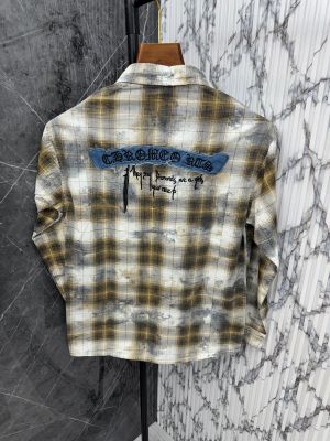 Chrome Hearts 100% Imported.Fabric.Very.Premium.Full.Sleeves.Shirt.CS350