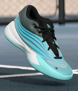 Adidass Dame X Older Kids (GS)Flash AquaCore BlackGrey331