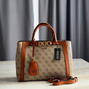 Guess_deauville_pearl_canvas_tote_bag with original box packing 