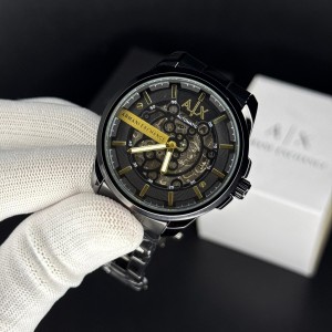 Armani_Exchange_Automatic_Black
