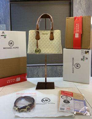 MICHAEL_KORS_MIRROR EMILIA LOGO MINI TOTE BAG double box packing 5384