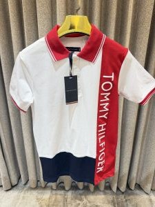 Tommy Hilfigher white Imported Polo tshirt