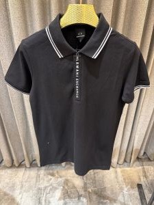 Arman i Exchange Red Imported Zip Branding Polo