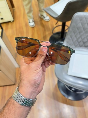 Rayban 04 olive tiger brown with og box