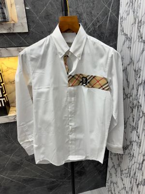 Burberry.Imported.Fabric.Very.Premium.Full.Sleeves.Shirt.With.Brand.Carry.BagCS356