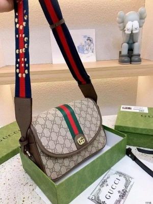 Gucci_ophidia_gg_shoulder_brown_color_bag_with_og_box