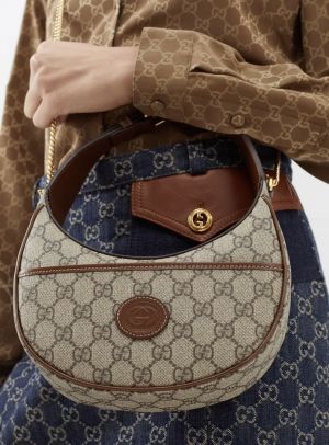 GUCC.I BEIGE MINI  MARMONT SHOULDER BAG  WITH OG BOX