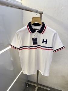 TOMMY_HILFIGER PREMIUM WHITE POLO TSHIRT