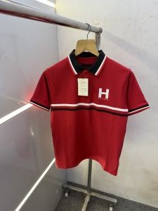 TOMMY_HILFIGER PREMIUM RED POLO TSHIRT