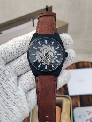 FOSSIL_EVERETT_AUTOMATIC_BROWN_LEATHER_340