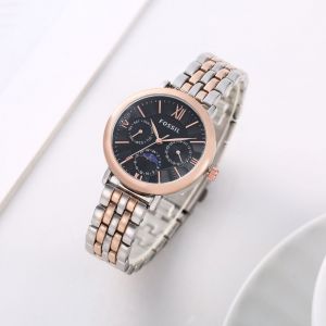 Fossi_l Es3121 Jacqueline Sun Moon Two-Tone-Copper-Black