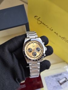 LONGINE S CONQUEST QUARTZ CHRONOGRAPH WATCH HVY 8 