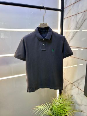 Ralp h Lauren Grey Polo Premium Collar Neck T-shirt F2702-GY