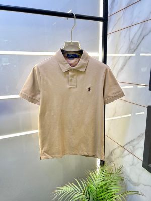 Ralp h Lauren Brown Polo Premium Collar Neck T-shirt F2702-BR