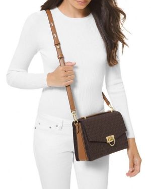 Michael_kors hendrix with og box(21009-coffe-brown)