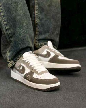 Nikee Airforce 1 Thee North Face Mocha 1071