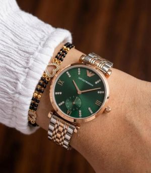 Emporio Arman_i Classic 2 Tone Copper-Green 