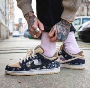 Sb Dunk Low Travis Scott Bandana