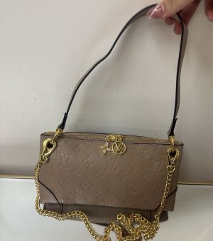 loui_s vuitton pochette sling shoulder bag with box and dust bag (khaki-0636)