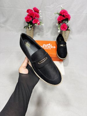 _HERMES_PARIS_SUEDE_LEATHER-BLACK-LF152