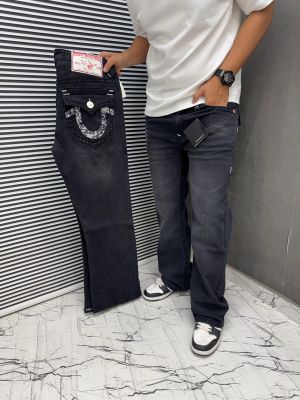 True Religion Black 100% Imported Latest Store Article Very Premium Bootcut Jeans 514