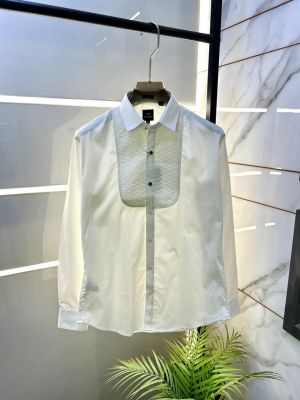 Arman_i Exchange White Tuxedo Premium Shirt With Brand Box Packing And Carry Bag F3375-WH