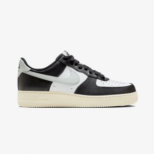 NIK.E AIRFORCE 1 LOW WHITE LIGHT SILVER COCONUT MILK BLACK