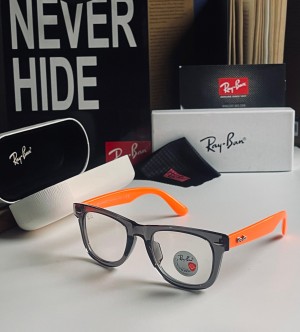 RAYBAN TRANSPARENT LENS