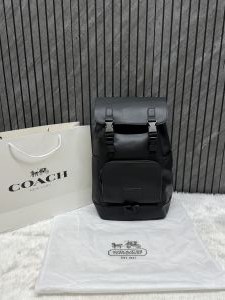Coach_058_Black_Track_Unisex_Large_Backpack_With_OriginalCarryBag_DustCover