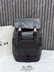 Coach_058_Black-Black_Track_Unisex_Large_Backpack_With_OriginalCarryBag_DustCover