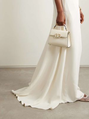 Valentino_White_VSling_TopHandle_ShoulderBag_With_DustCover